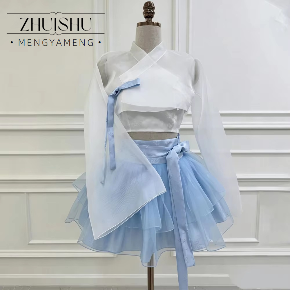 Modern Blue White 3Pcs Short C - огляд і ціна Modern Korean Lifestyle