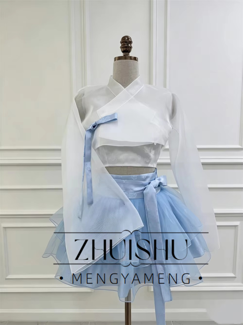 Modern Blue White 3Pcs Short C - огляд і ціна Modern Korean Lifestyle