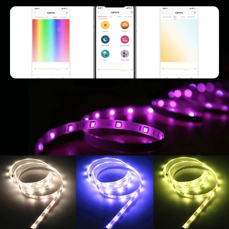 Global Version Yeelight Aurora - огляд і ціна Yeelight Light Lightstrip