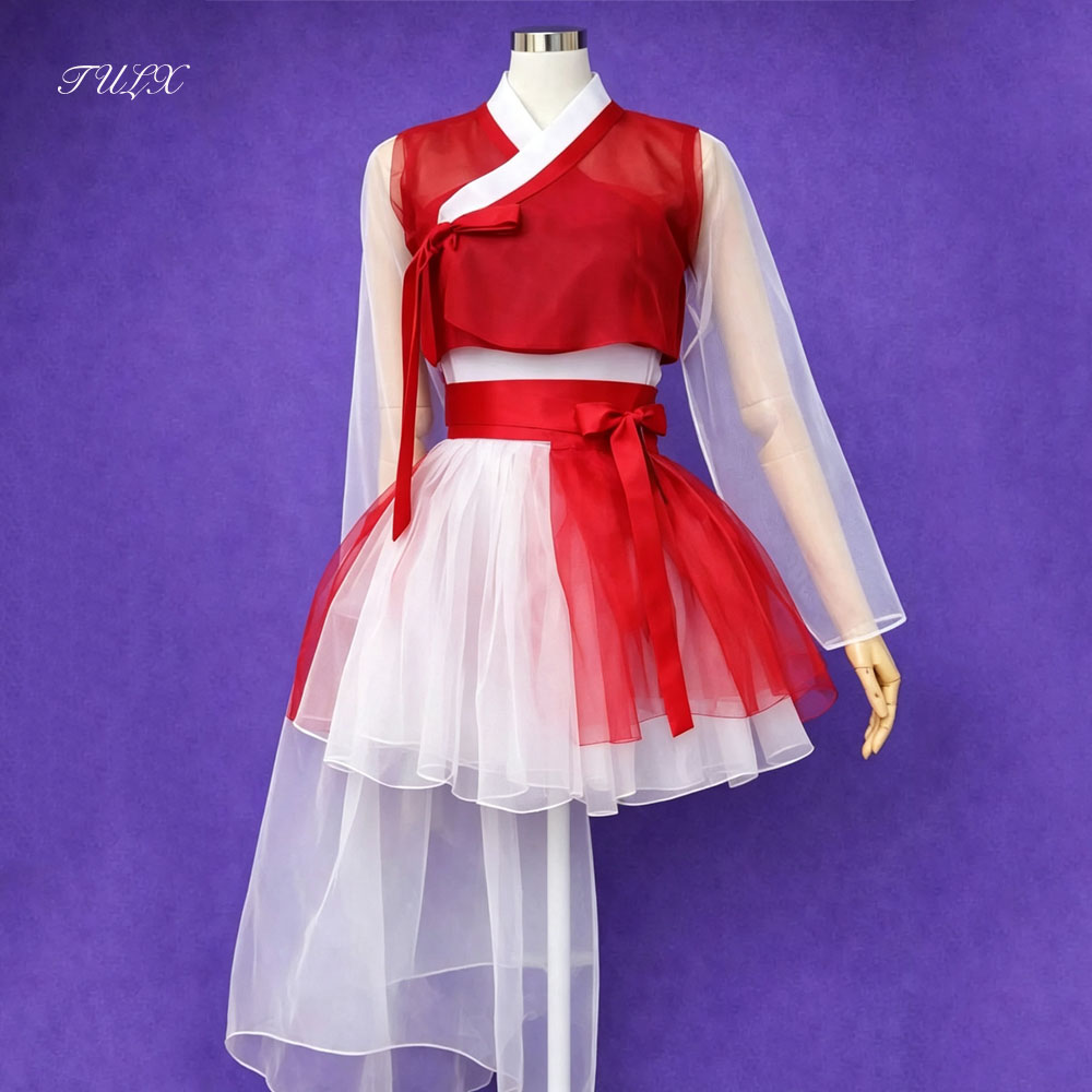 TULX Modern Red Short Organza  - огляд і ціна Modern Korean Lifestyle